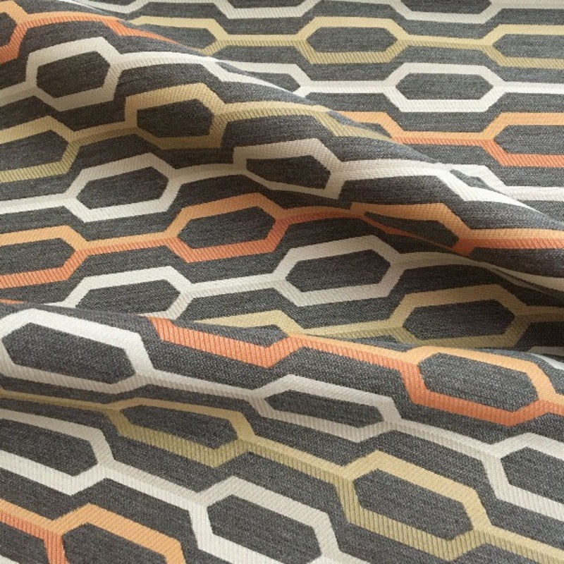 Remnant of Carnegie Camden Color 5 Grey Sunbrella (Axiom) Upholstery Fabric Order Product 1