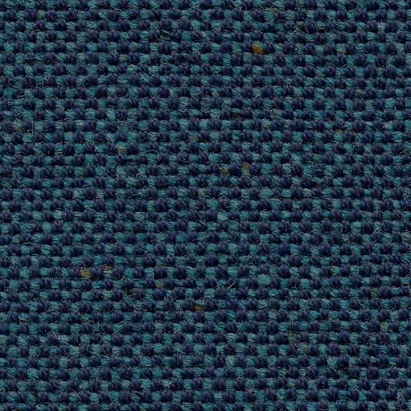 Remnant of Unika Vaev Calibre Icon Blue Wool Upholstery Fabric Order Product 1