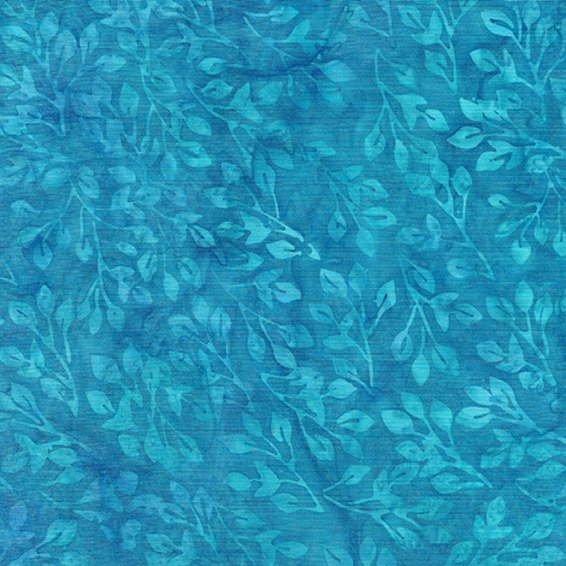 Sewing Sewcial 2024 / Leafy Branch in Teal