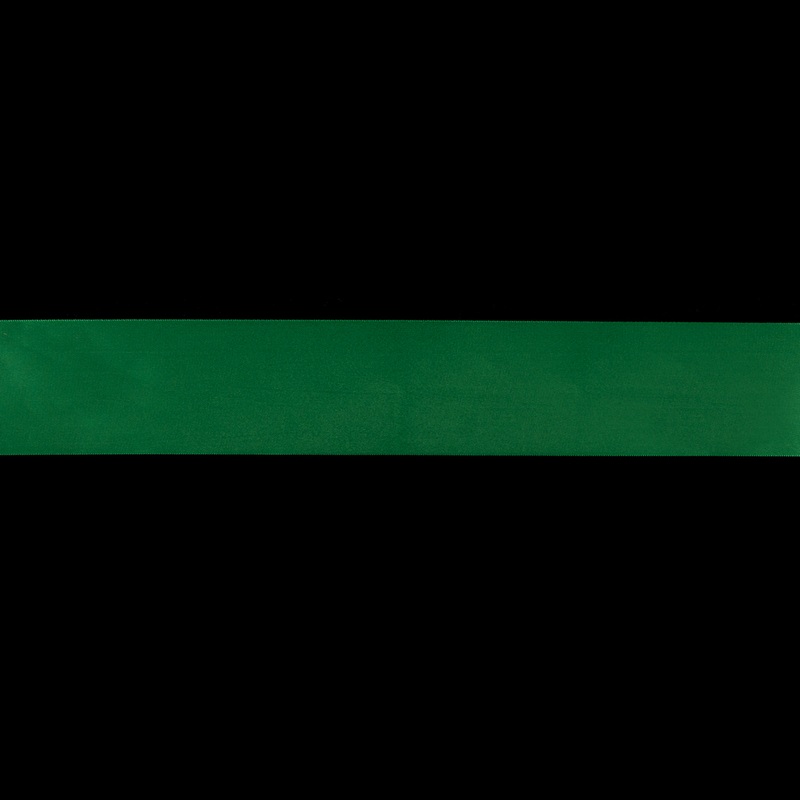 2.25″ Emerald Single Face Satin Ribbon