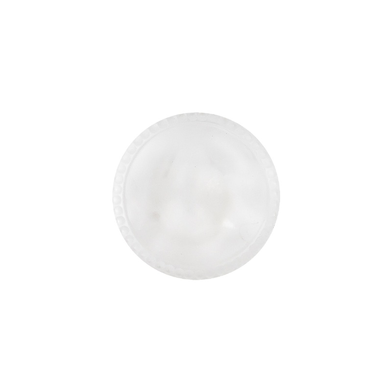 Transparent Molded Shank Back Plastic Button – 28L/18mm
