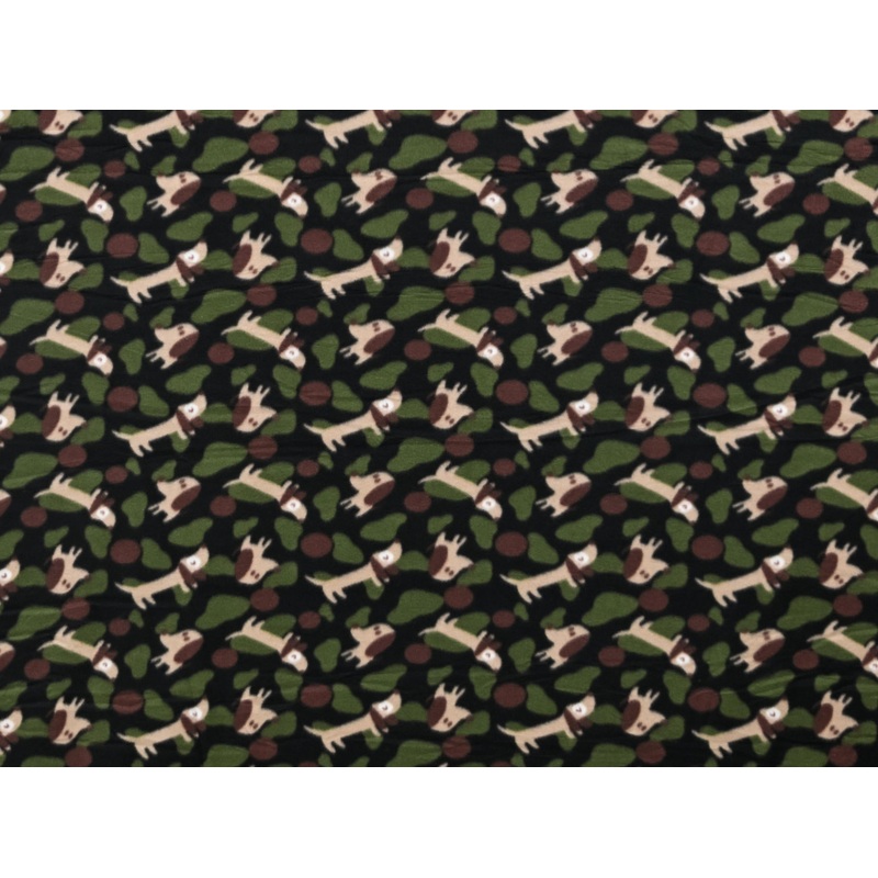 150cm Printed Polar Fleece DR2276-12 DR2276-12