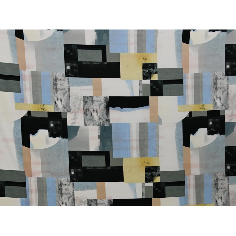 150cm Printed Silky Look Satin DR2311-23 DR2311-23