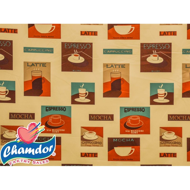 150cm Reactive Cotton Prints Curtaining CU251-172 CU251-172