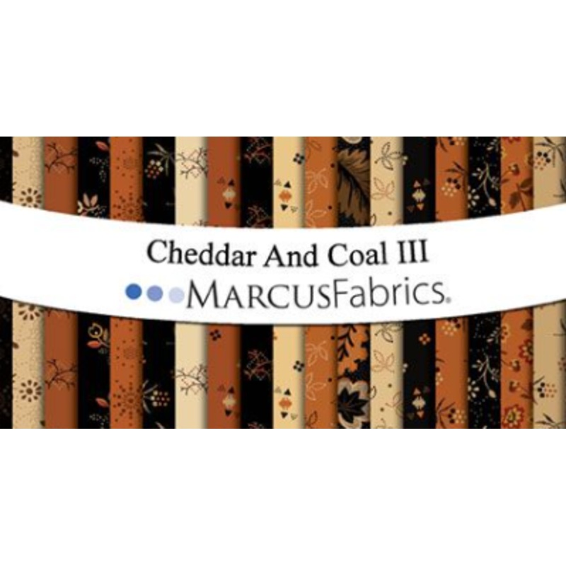 Cheddar & Coal III – Charm Pack – 42 pieces – 5″ squares