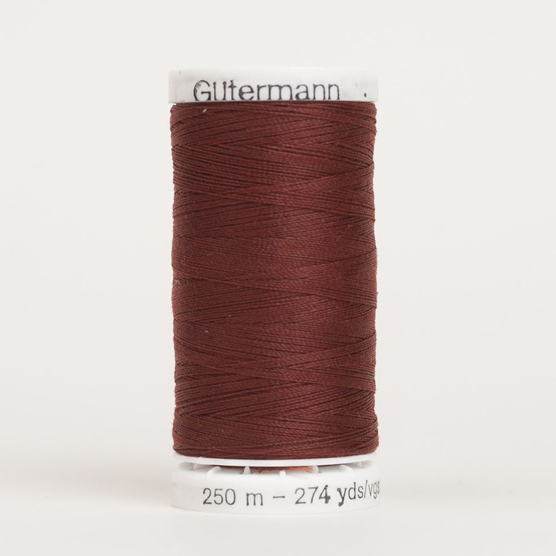 Gutermann Sew All Thread 250m – 578 Dark Rust