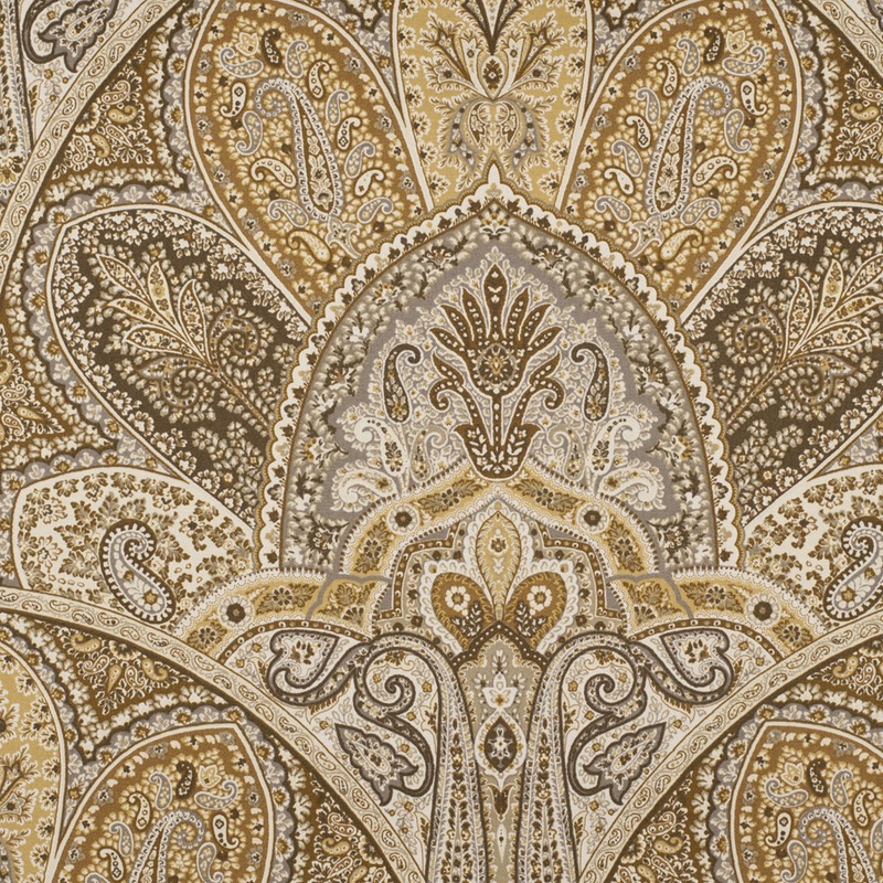 Opal Paisley Twill
