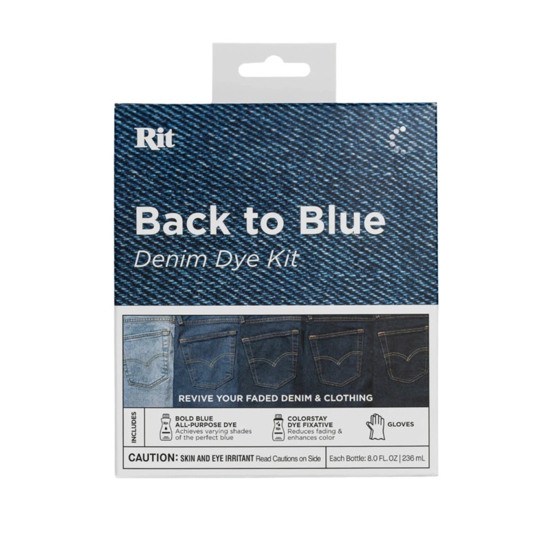 Rit Dye Liquid Kit Back to Blue 0885967858303
