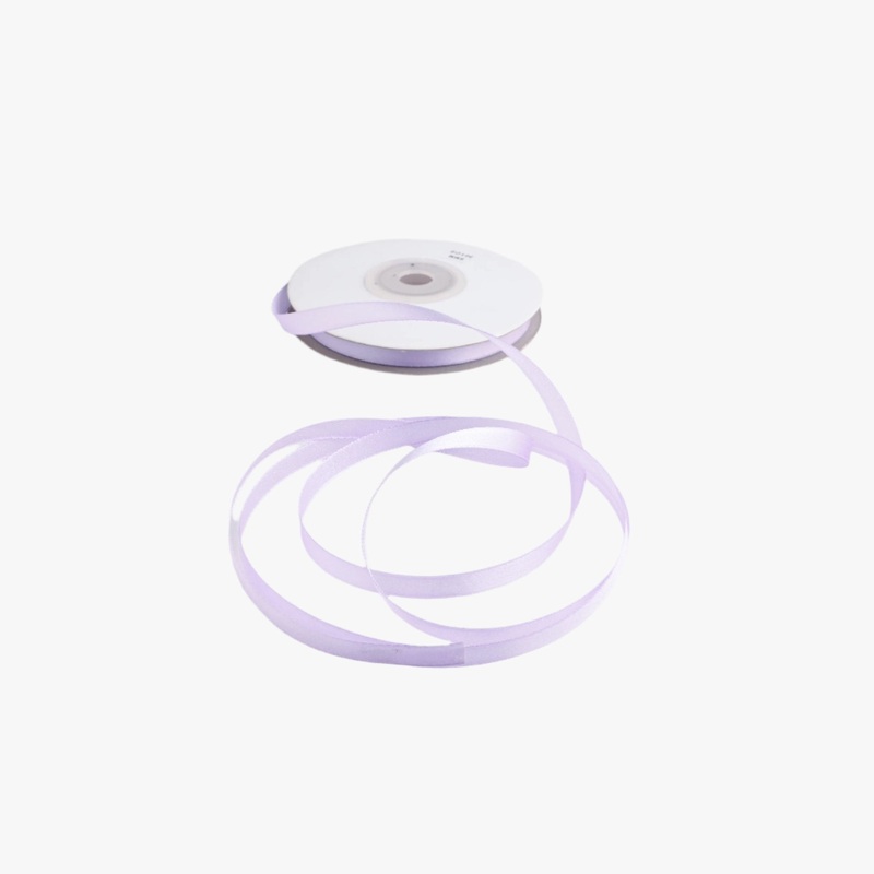 Satin Ribbon 8mm Lilac #7 Per Met