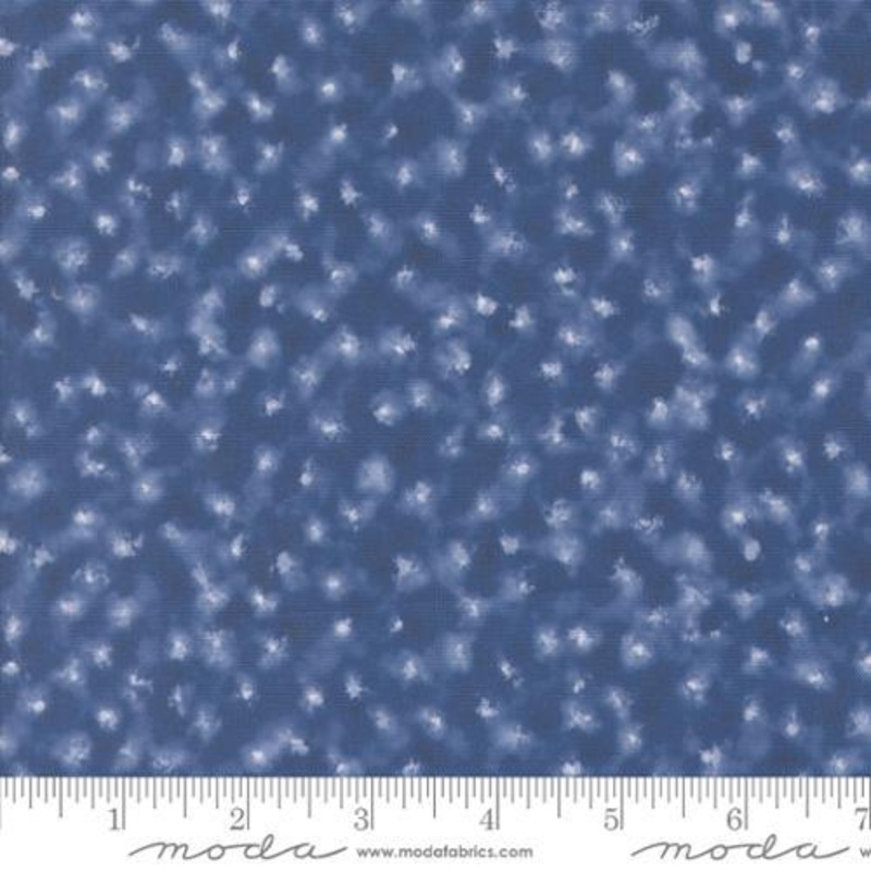Winter Chill  –  548107-12 Dusk – Starry Night Dots Shibori