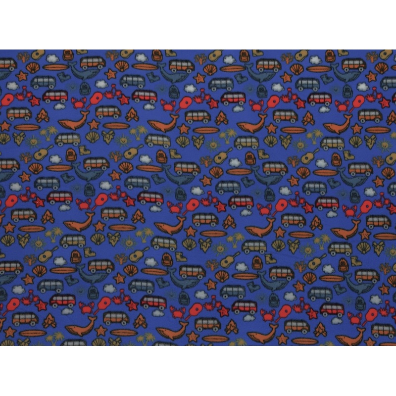 150cm Printed Polar Fleece DR2276-41 DR2276-41