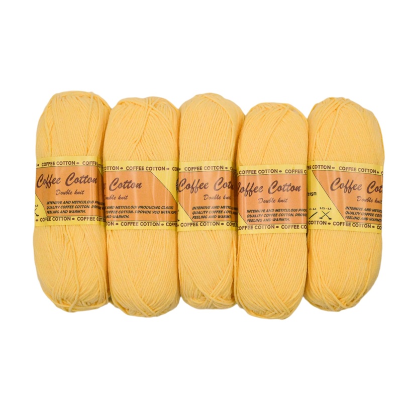 5pc 100g Coffee Cotton 1000000481679