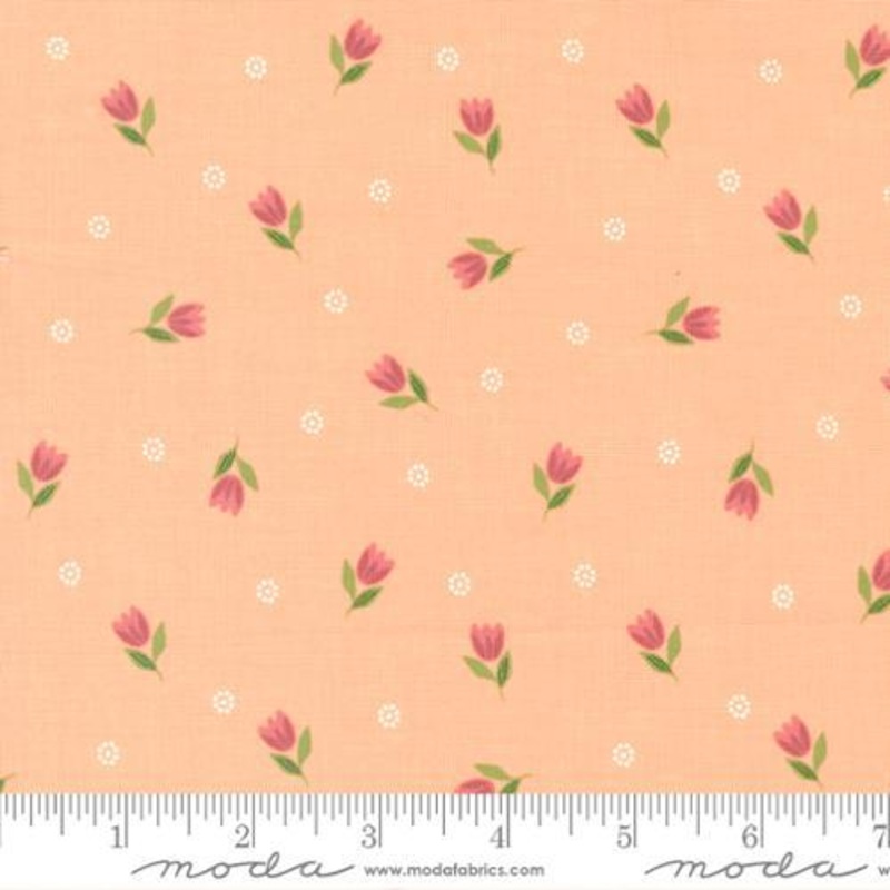 CLEARANCE – Bountiful Blooms – Tulip Foral 537662-13 – Peach