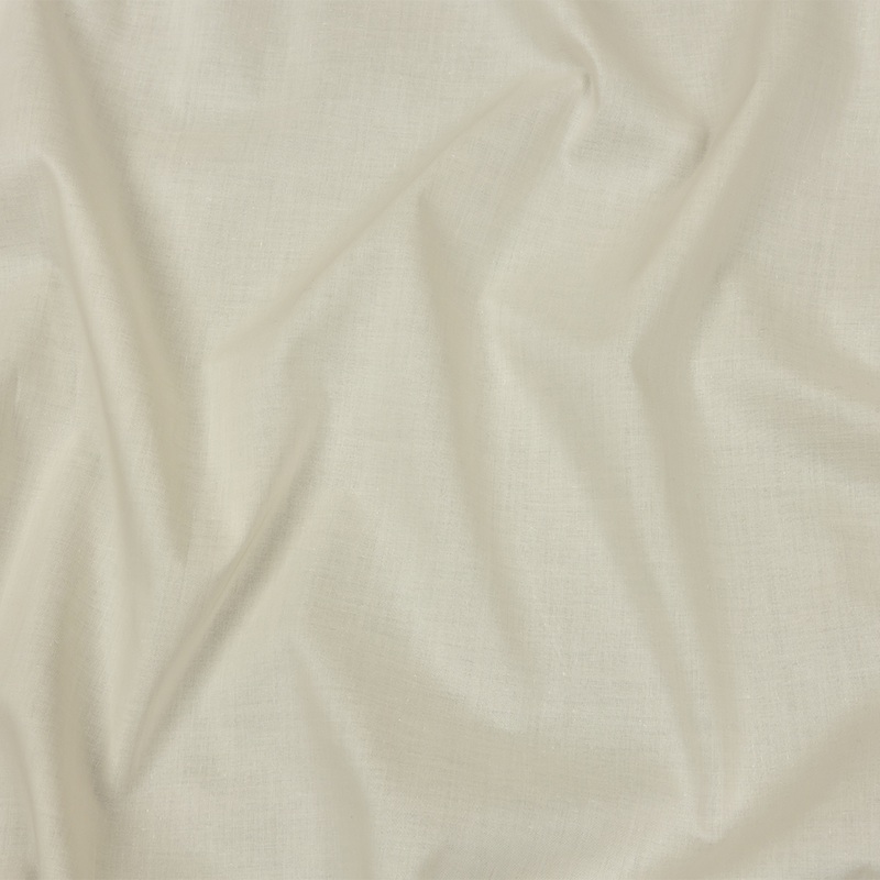 Famous Australian Designer Cream Heavy Cotton Voile