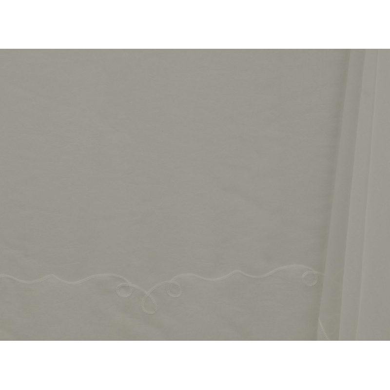 255cm Crushed Voile With Scalloped VS069-2 VS069-2