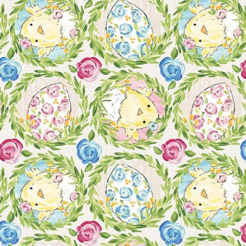 Peek a Boo Bunnies 1565-44 Cream
