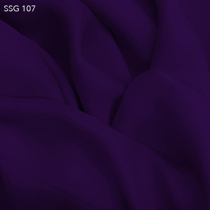 Silk Georgette – Royal Purple Fabric by the Yard