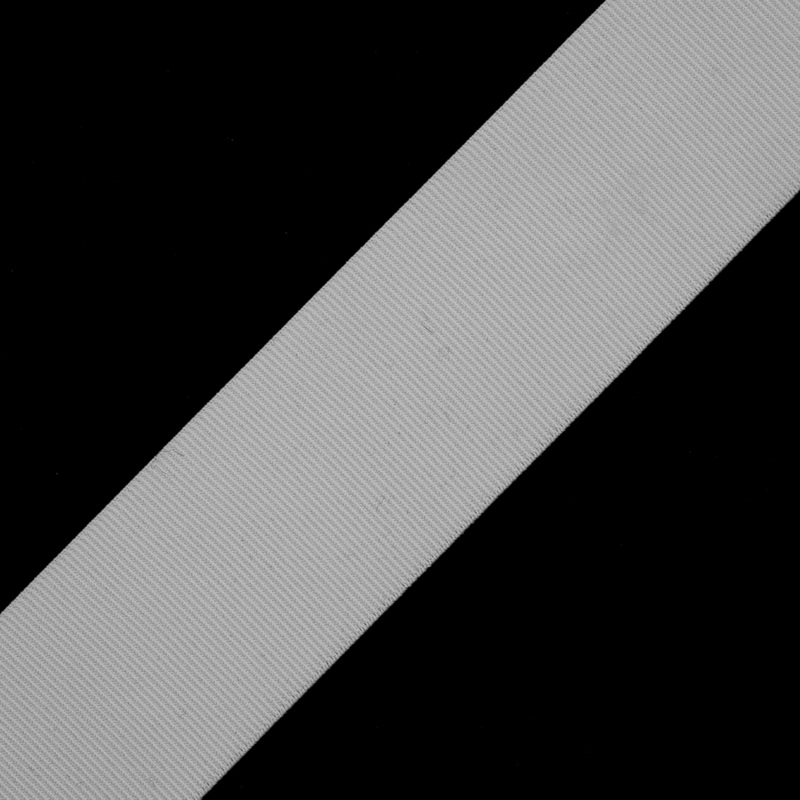 White Stretch Grosgrain – 2″