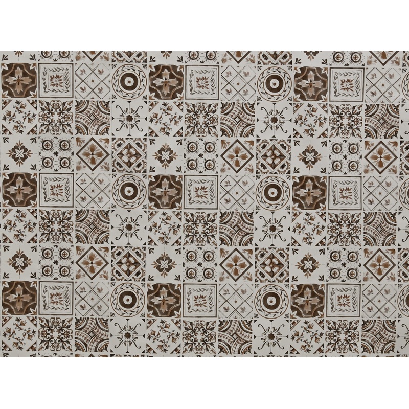 140cm Printed Flannel Back Tabling SH361-25 SH361-25