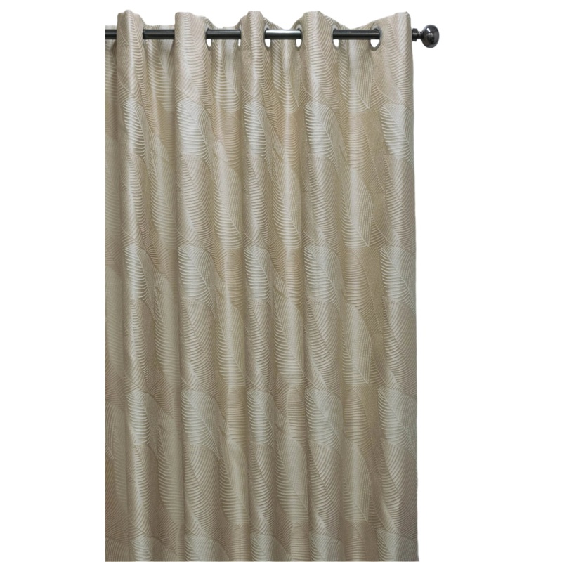 230x250cm Creme Da La Eyelet Curtain  EC1274A EC1274A-1