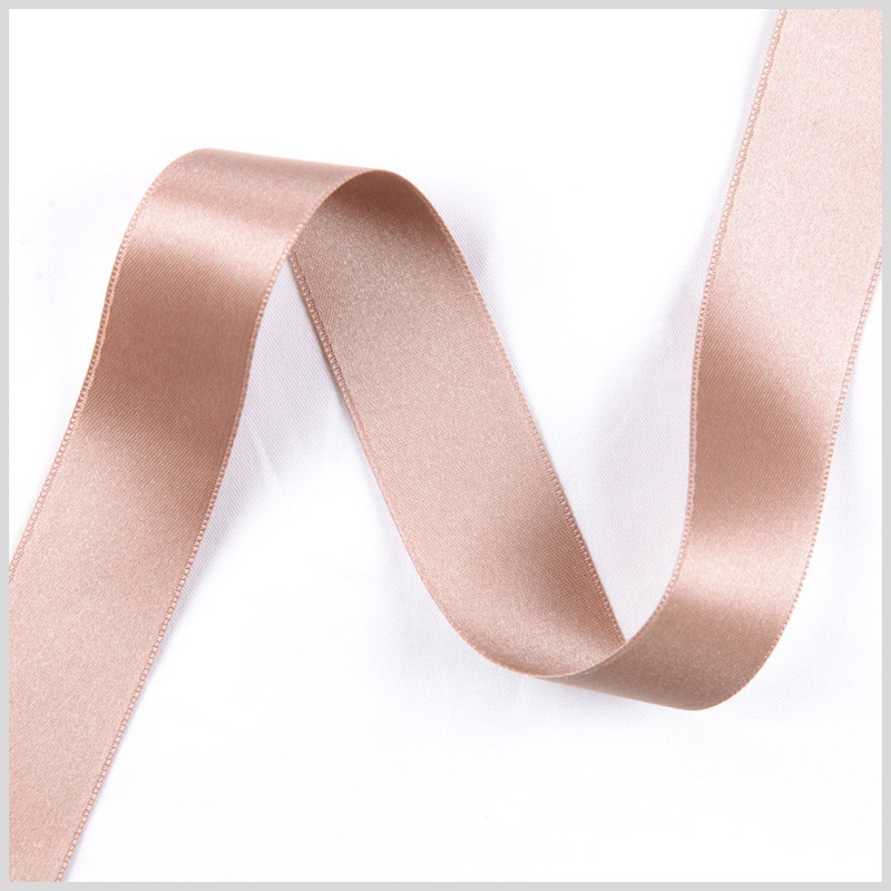 3/8″ Taupe Double Face French Satin Ribbon