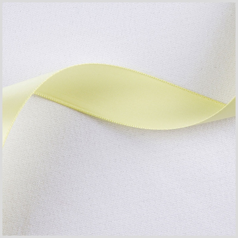 7/8″ Maize Single Face Satin Ribbon