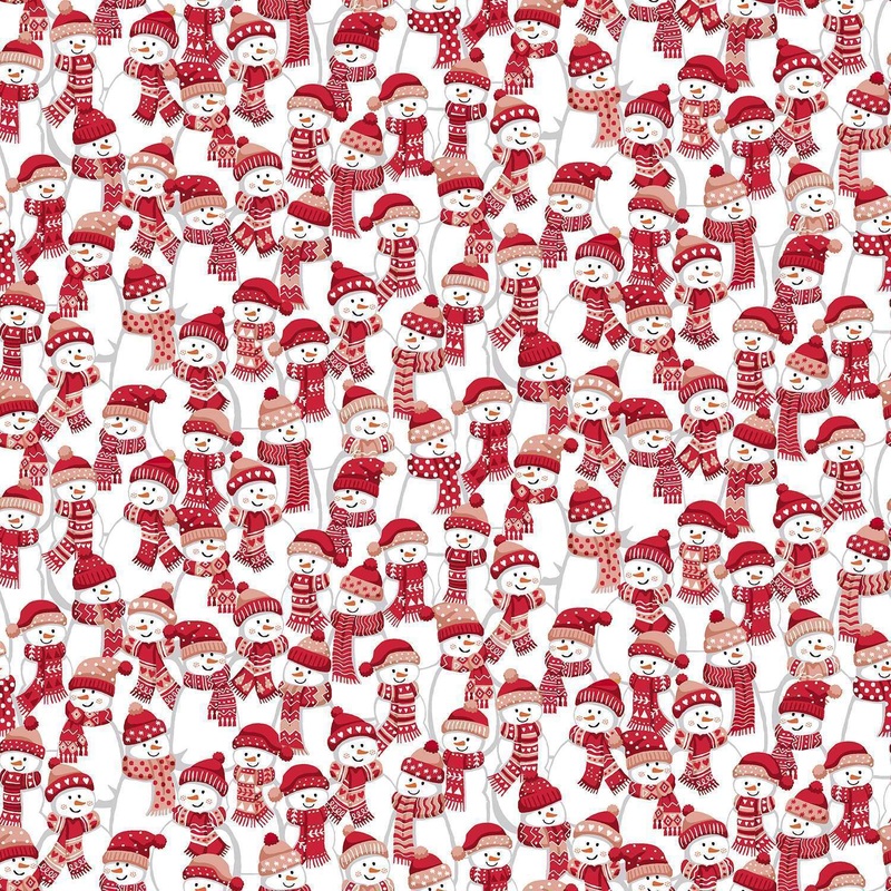 Christmas Wishes MU-035-R Red