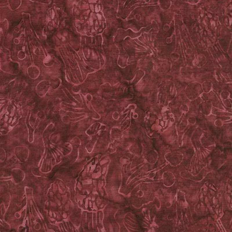 Forest Flora – 622401390 – Mushroom Time – Red Burgundy