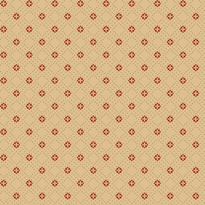 Mercantile Flannels F171118-Gridwork Tan