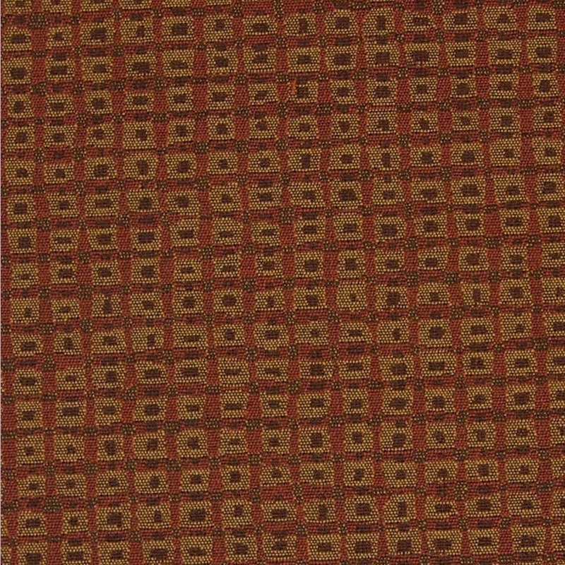 Remnant of Setting Persimmon Orange Upholstery Fabric Order Product 1