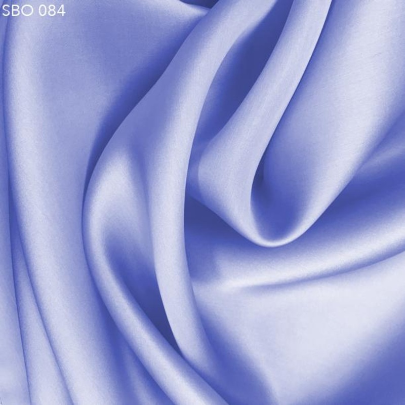 Satin Faced Organza – Baby Blue Fabric by the Yard