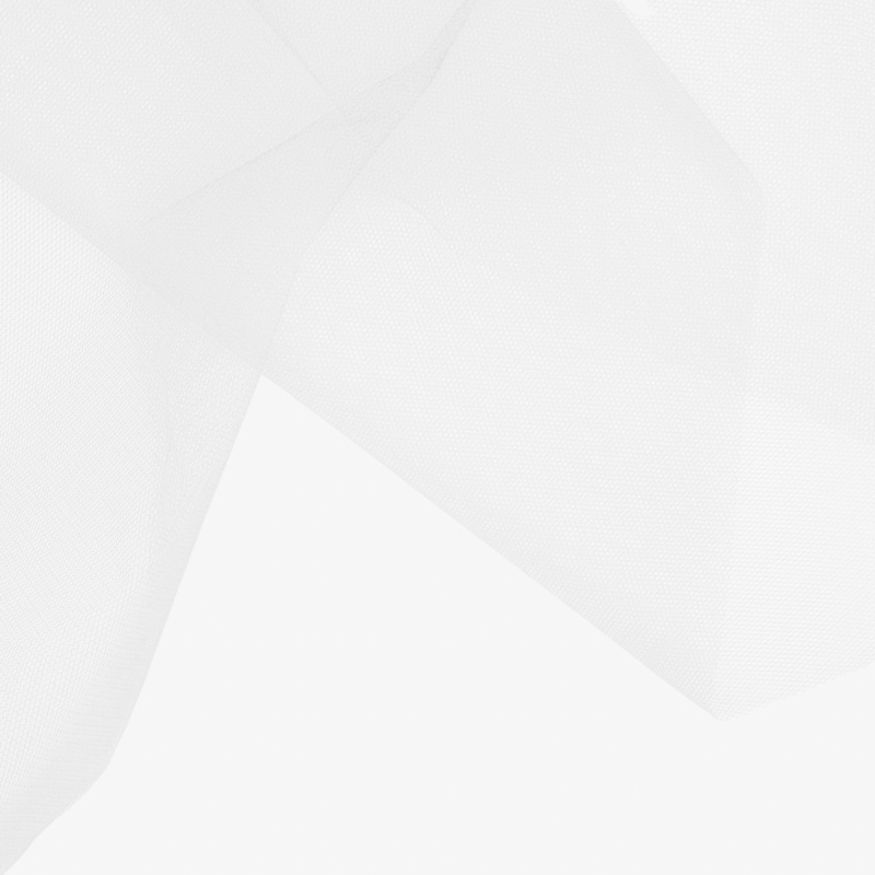 Tulle Turkish White #1 300cm