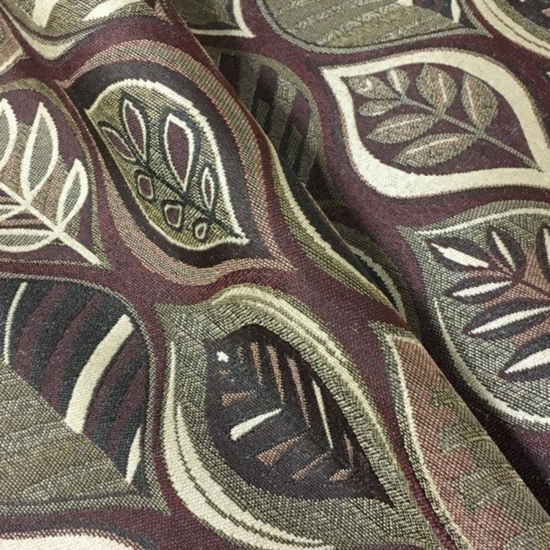 Warbler Redwood Leaf Designed Upholstery Fabric Order Product