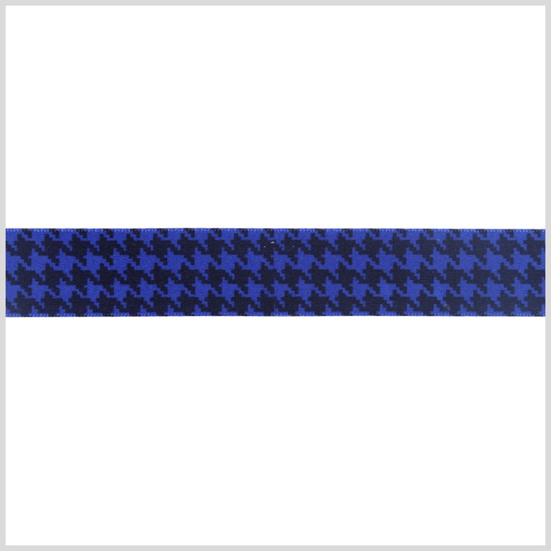 7/8″ Royal Printed Satin Ribbon