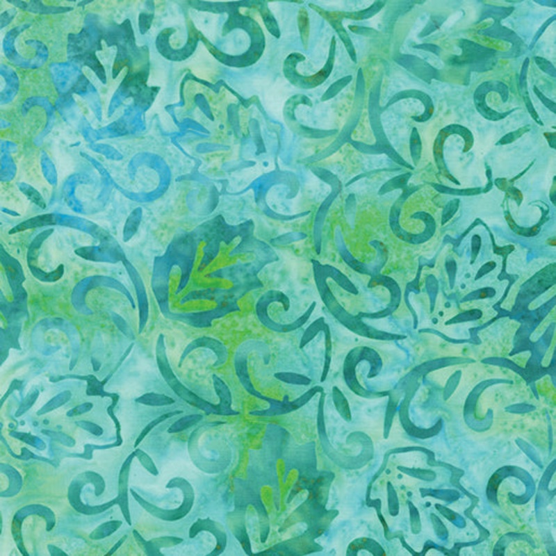 Bali Palettes Lagoon Batiks Aqua Lime