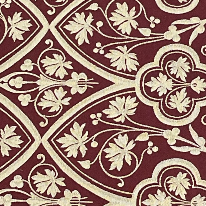 Burch Fabric Jada Burgundy Upholstery Fabric Order Product