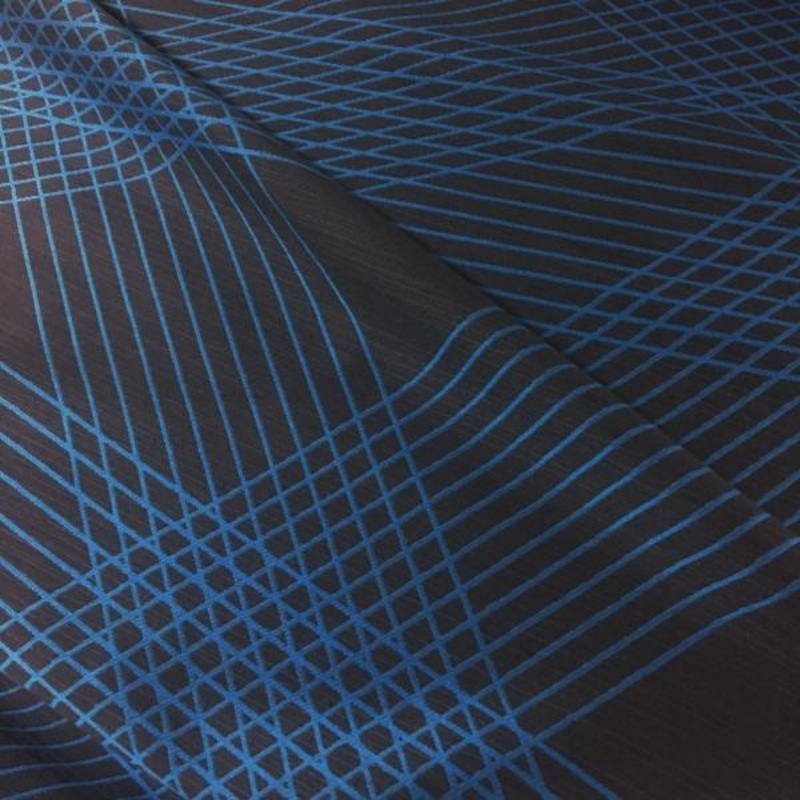 Momentum Crossing Colors Tourmaline Stripe Gray Upholstery Fabric Order Product