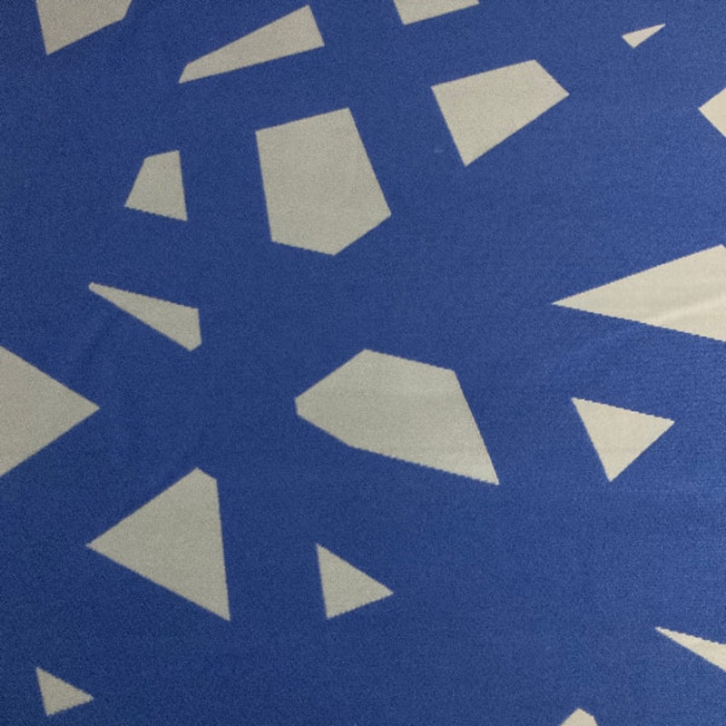 Momentum Crossing Lines Royal Blue Upholstery Fabric Order Product