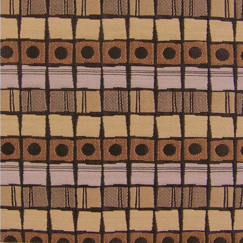 Stepping Stones Opal Grid Stripe And Cirlces Upholstery Fabric Order Product