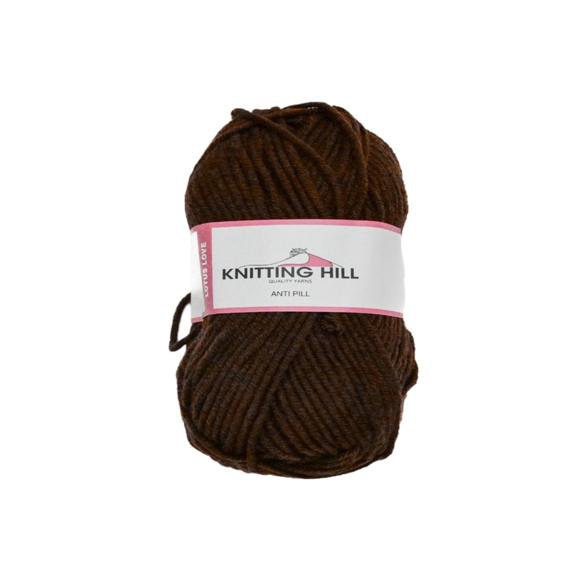 100G Knitting Hill Lotus Love Brown 2000000002392