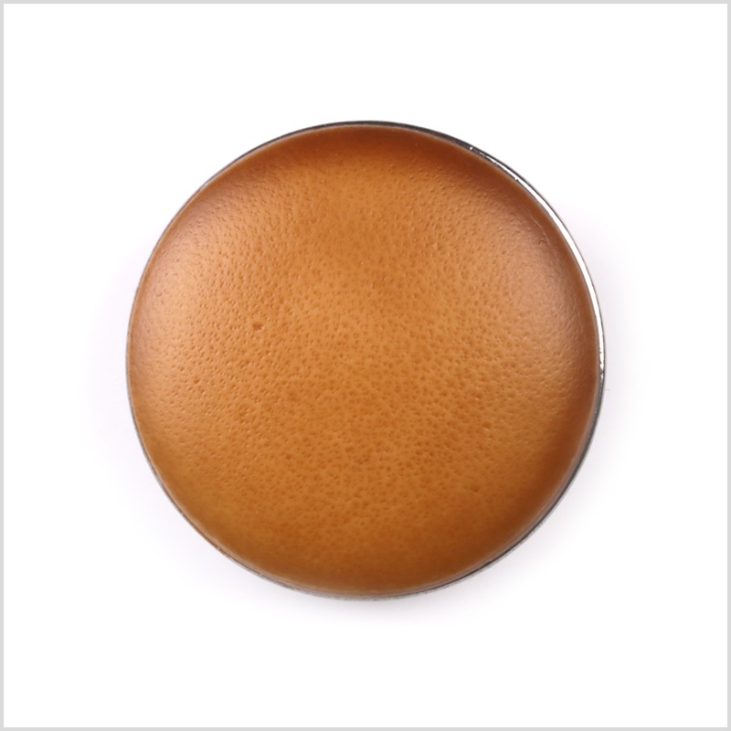 Light Brown Zamac Button – 32L/20mm