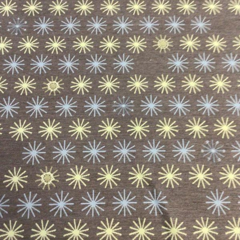 Remnant of Mayer Spokes Mist Sunbrella Upholstery Fabric Order Product 1