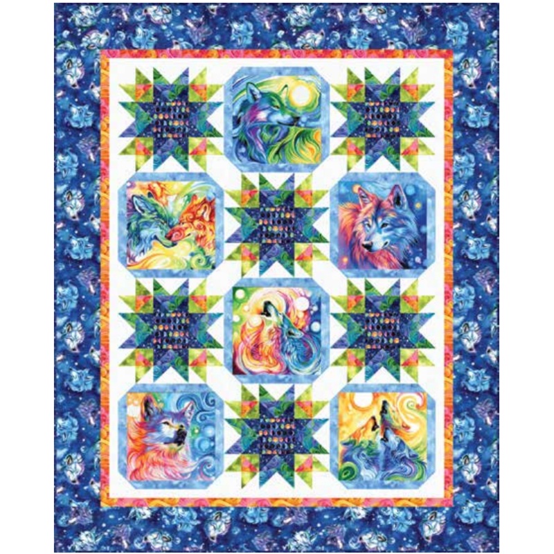 Spirit of the Wolf Quilt Kit