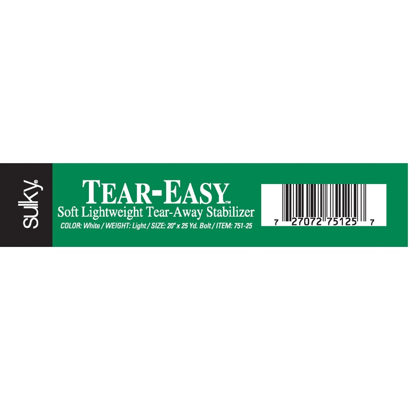 Tear-Easy White Stabilizer