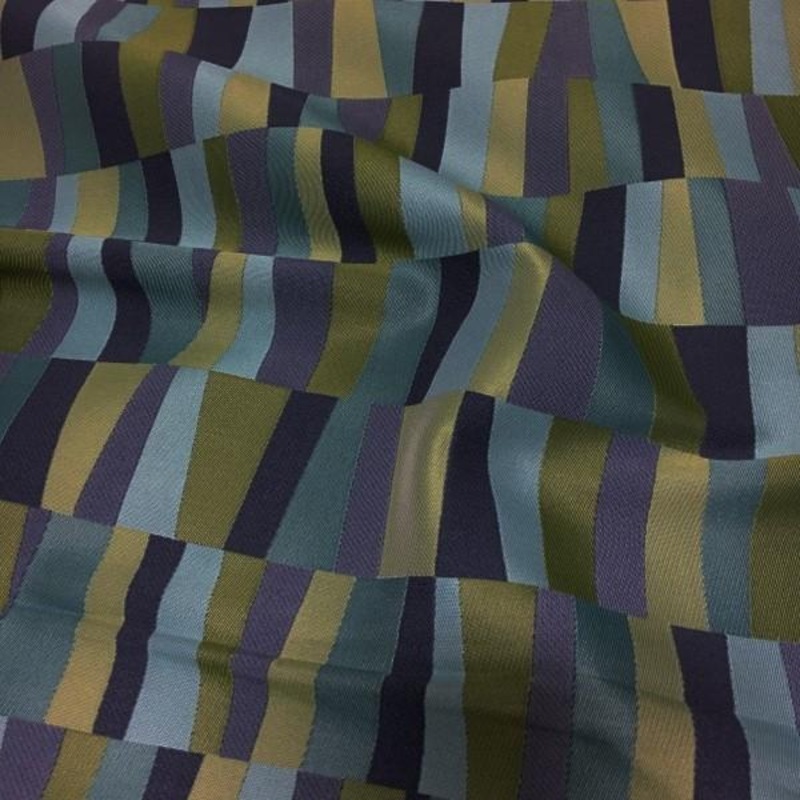 Sina Pearson Layers Ocean Geometric Blue Upholstery Fabric Order Product