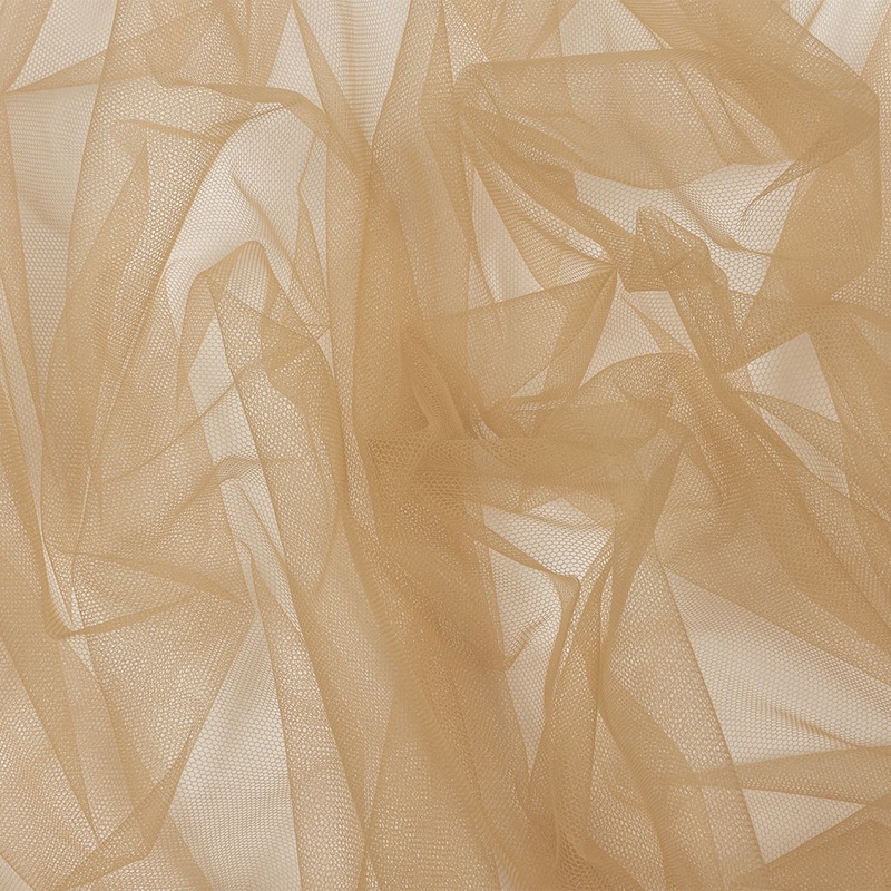 Soft Nylon Tulle – Light Mocha – Leonardo Collection