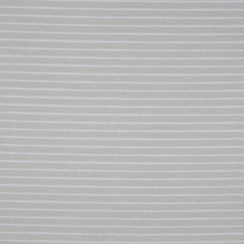 Spanish Light Natural Striped Polyester Blended Woven