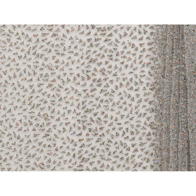 140cm Mila Glitter Stone Tulle BF756-1 BF756-1