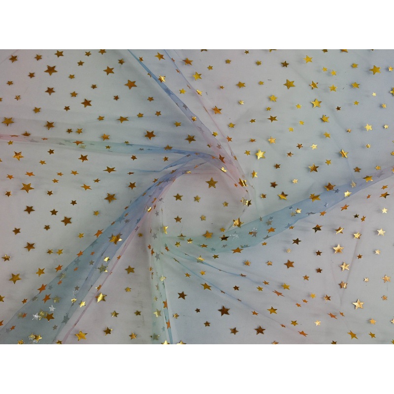150 Ombre Foil Nylon Tulle DR2169-1 DR2169-1