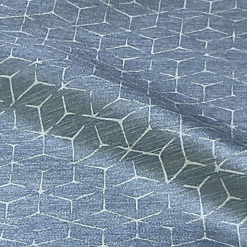 Arc-Com Itajime Caribbean Blue Upholstery Fabric Order Product